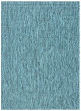 Safavieh Courtyard 4'-0" x 5'-7" Rug in Grey / Aqua