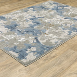 Oriental Weavers Sphinx Easton 3313Q Beige/Blue Rugs - angle detail