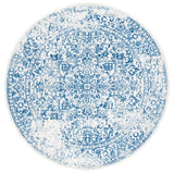 Safavieh Evoke 6'-7" x 6'-7" Rug in Ivory / Navy