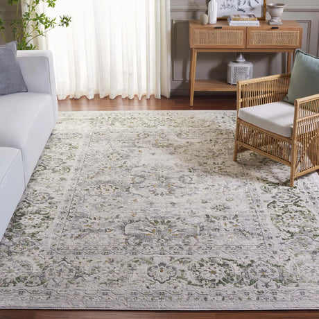 Safavieh Palma 10'-0" x 14'-0" Rug in Beige / Green