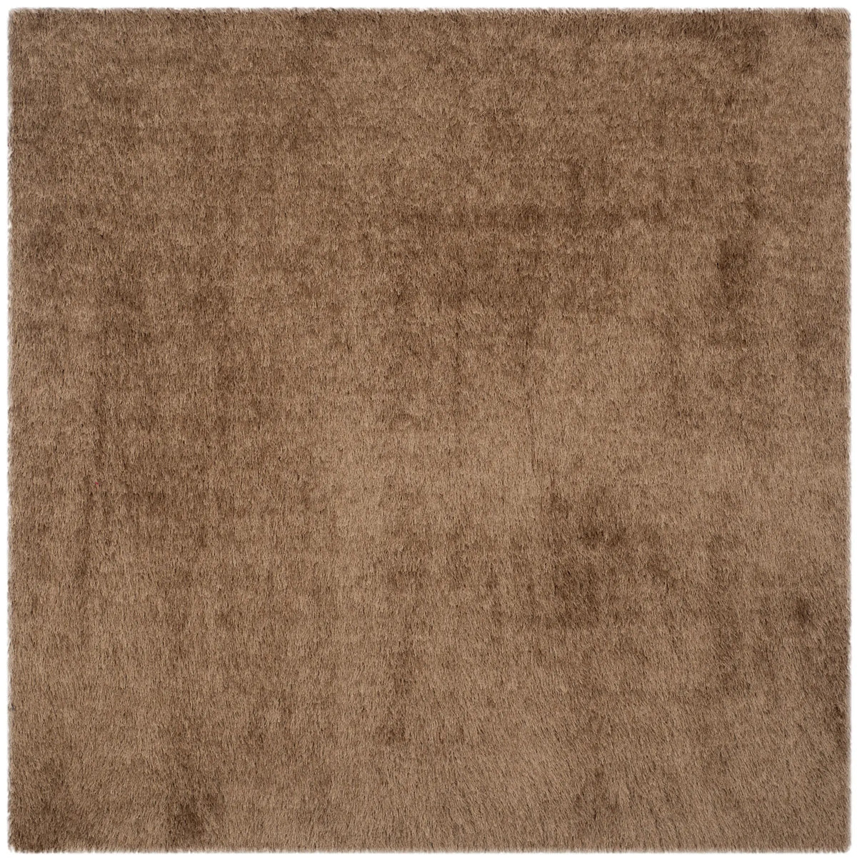 Safavieh Shag 6'-0" x 6'-0" Rug in Taupe