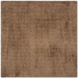Safavieh Shag 6'-0" x 6'-0" Rug in Taupe