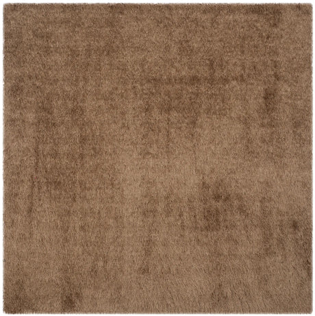 Safavieh Shag 6'-0" x 6'-0" Rug in Taupe
