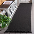 Safavieh Braided 300 2'-3" x 8'-0" Rug in Charcoal