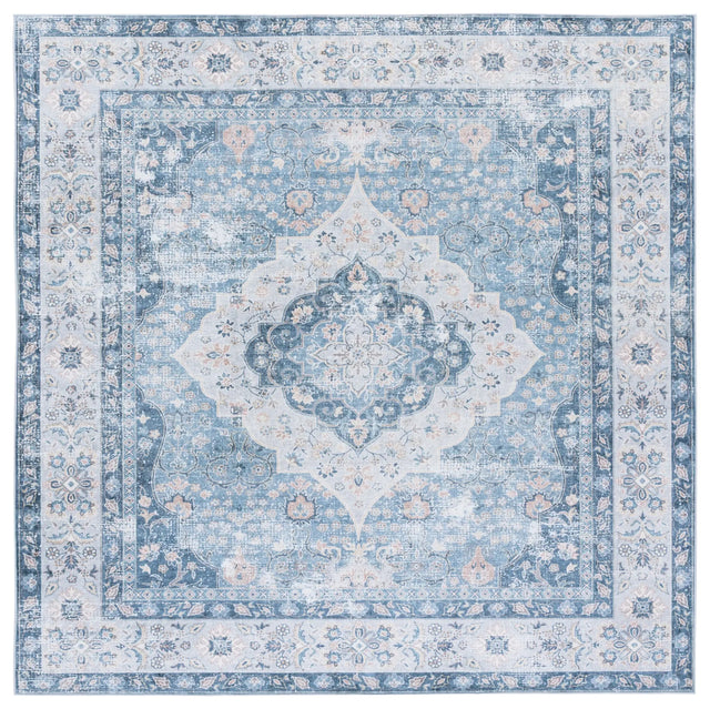 Safavieh Arizona 6'-0" x 6'-0" Rug in Blue / Light Blue