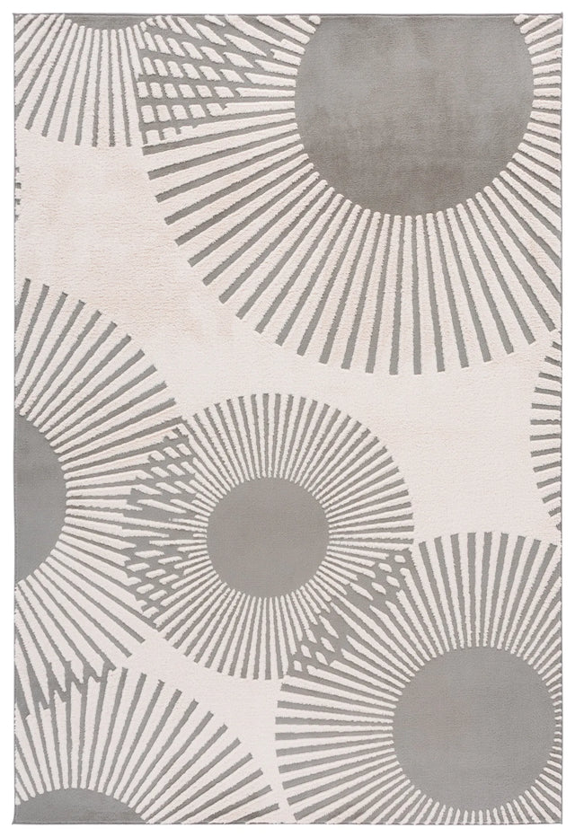 Safavieh Versailles 4'-0" x 6'-0" Rug in Grey / Beige