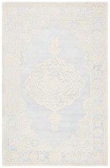 Safavieh Micro-Loop 4'-0" x 6'-0" Rug in Ivory / Grey