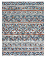 Safavieh Aspen 10'-0" x 14'-0" Rug in Blue / Orange