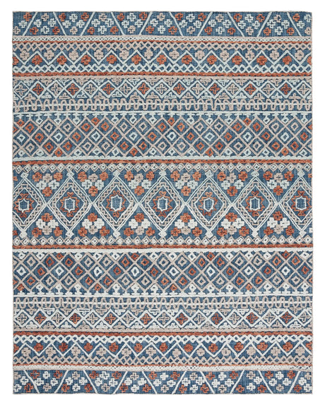 Safavieh Aspen 10'-0" x 14'-0" Rug in Blue / Orange