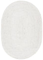 Safavieh Braided 5'-0" x 7'-0" Rug in Light Beige