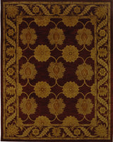 Safavieh Heritage 9'-6" x 13'-6" Rug in Maroon