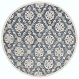 Safavieh Martha Stewart 6'-0" x 6'-0" Rug in Blue / Ivory