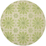 Safavieh Safavieh Kids 6'-0" x 6'-0" Rug in Beige / Green