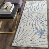 Safavieh Bella 2'-3" x 7'-0" Rug in Dark Blue / Ivory