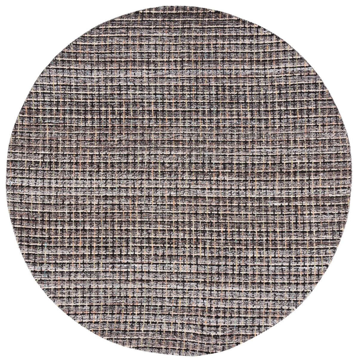Safavieh Abstract 6'-0" x 6'-0" Rug in Brown / Black