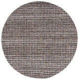 Safavieh Abstract 6'-0" x 6'-0" Rug in Brown / Black