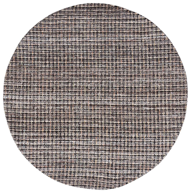 Safavieh Abstract 6'-0" x 6'-0" Rug in Brown / Black