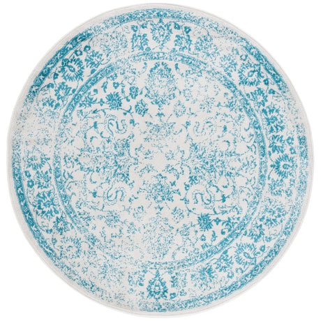 Safavieh Adirondack 6'-0" x 6'-0" Rug in Ivory / Teal