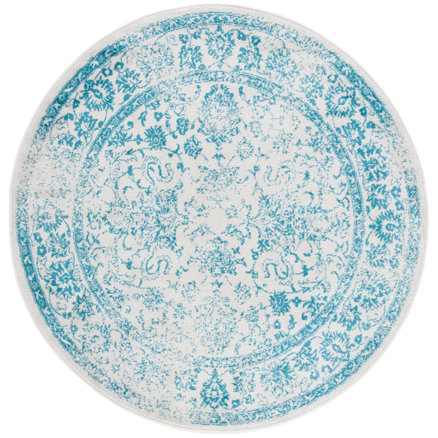 Safavieh Adirondack 6'-0" x 6'-0" Rug in Ivory / Teal