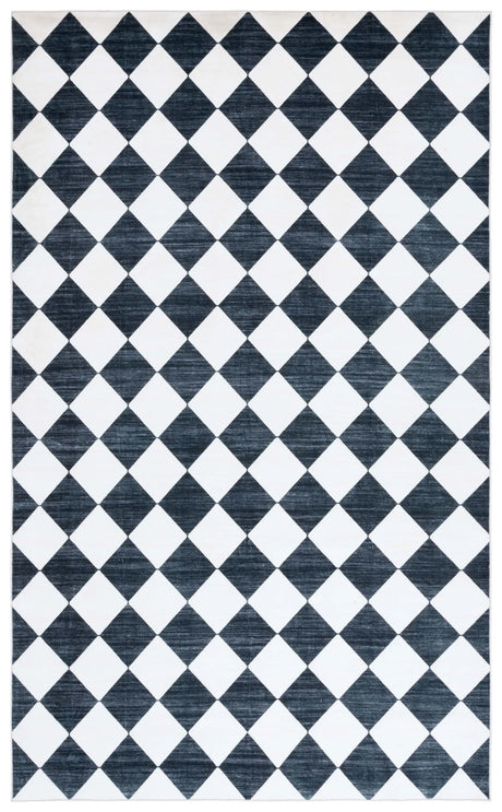 Safavieh Santa Clara 4'-0" x 6'-0" Rug in Ivory / Black