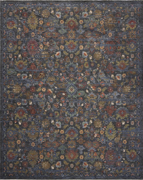 Loloi Winchester WNC-03 Traditional Power Loomed Sapphire, Multi Rug - main flat