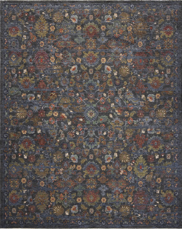 Loloi Winchester WNC-03 Traditional Power Loomed Sapphire, Multi Rug - main flat