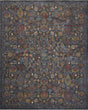 Loloi Winchester WNC-03 Traditional Power Loomed Sapphire, Multi Rug - main flat