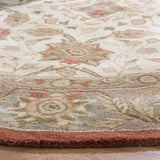 Safavieh Anatolia 6'-0" x 6'-0" Rug in Beige / Rust
