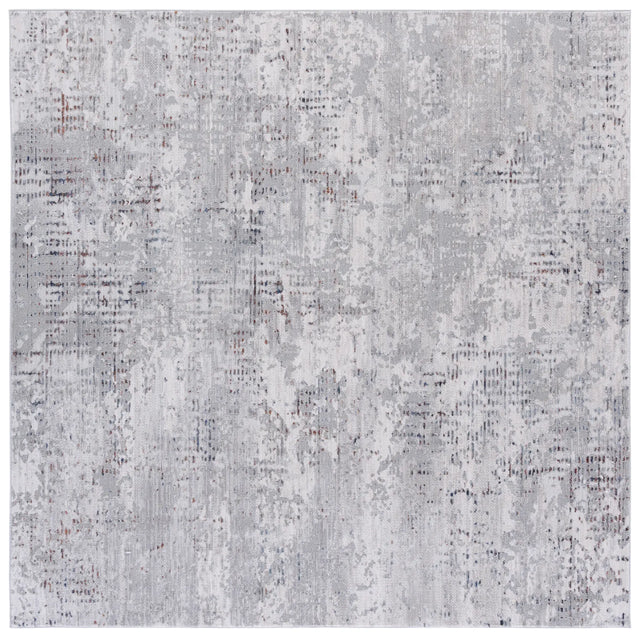 Safavieh Ellwood Modern 6'-5" x 6'-5" Rug in Grey / Ivory
