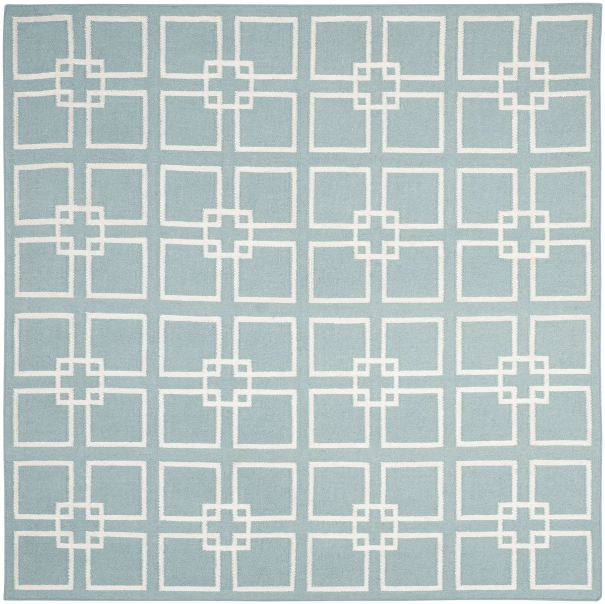 Safavieh Martha Stewart 7'-0" x 7'-0" Rug in Geyser Blue