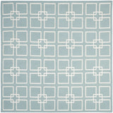 Safavieh Martha Stewart 7'-0" x 7'-0" Rug in Geyser Blue