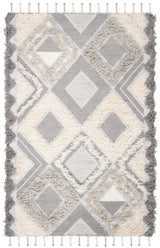 Safavieh Kenya 6'-0" x 9'-0" Rug in Grey / Ivory