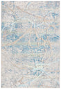 Safavieh Barbados 500 4'-0" x 6'-0" Rug in Ivory Blue / Green