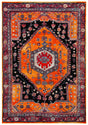 Safavieh Vintage Hamadan 4'-0" x 6'-0" Rug in Orange / Black