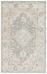 Safavieh Anatolia 4'-0" x 6'-0" Rug in Grey / Rust