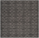Safavieh Courtyard 6'-7" x 6'-7" Rug in Black / Black