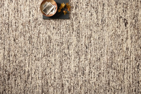 Loloi Reyla Rla-01 Granite/Mocha Rug - styled aerial 1