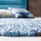 Safavieh Montauk 5'-0" x 8'-0" Rug in Blue