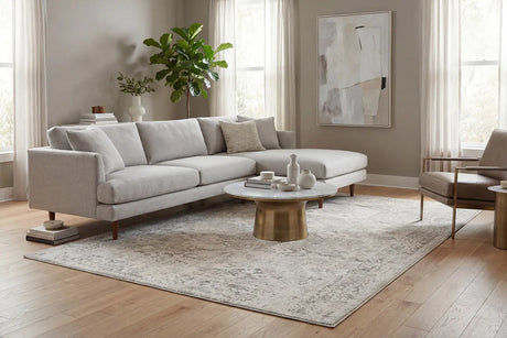Dynamic Rugs Quartz 27073 Ivory Rugs - Room