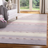 Safavieh Safavieh Kids 5'-0" x 8'-0" Rug in Light Purple / Ivory