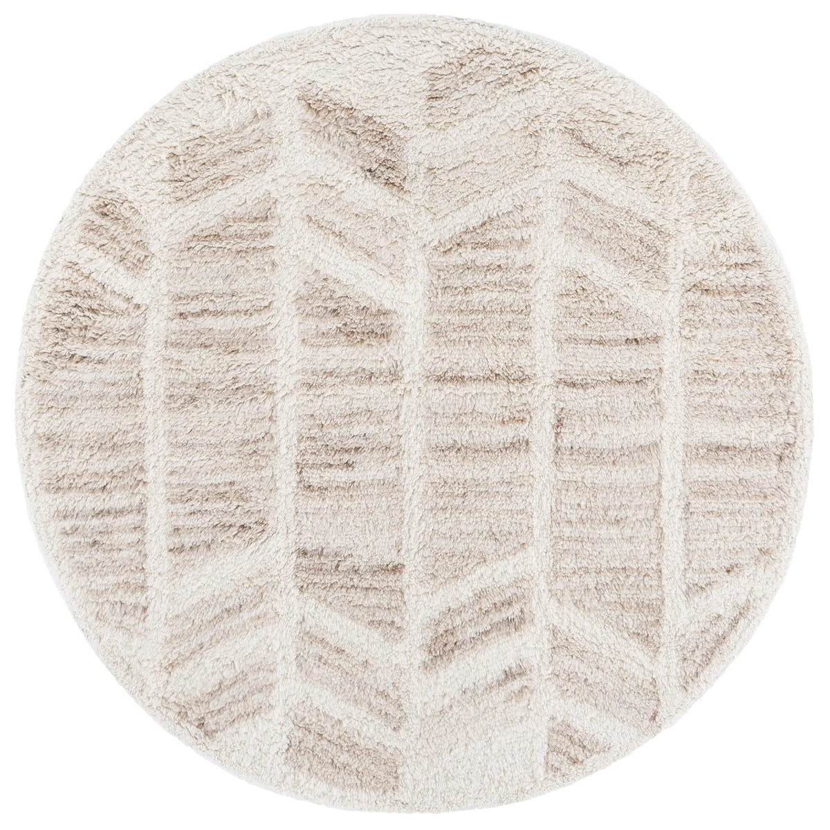 Safavieh Vermont 6'-0" x 6'-0" Rug in Beige / Ivory