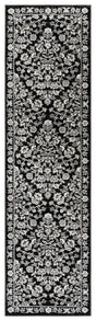 Safavieh Cameron 2'-2" x 8'-0" Rug in Black / Ivory