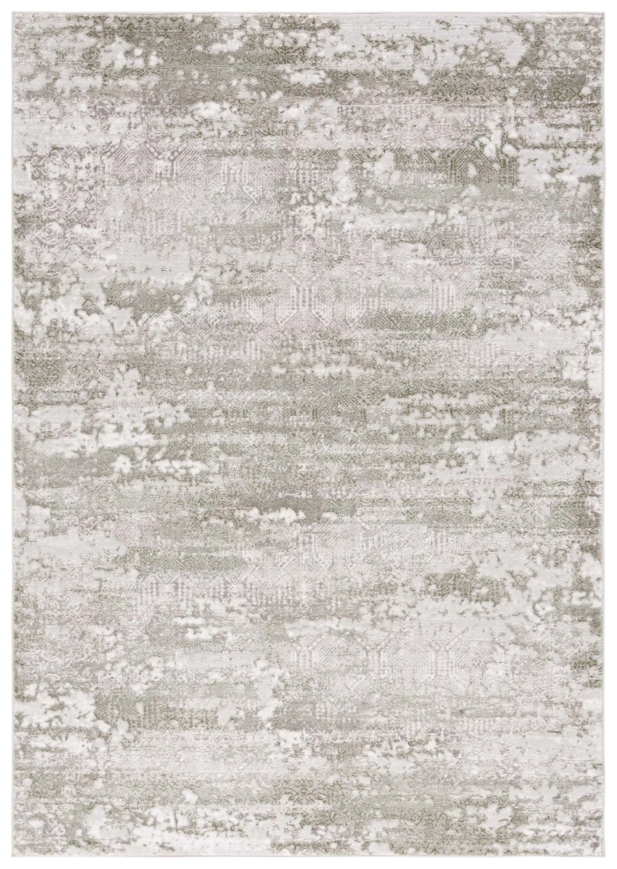 Safavieh Meadow 500 4'-0" x 6'-0" Rug in Beige / Sage