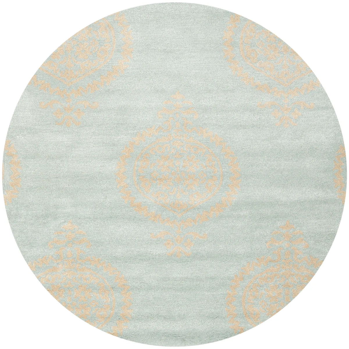Safavieh Soho 6'-0" x 6'-0" Rug in Blue / Beige