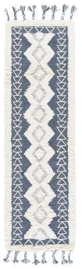 Safavieh Natura 2'-3" x 8'-0" Rug in Ivory / Blue