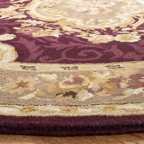 Safavieh Empire 6'-0" x 6'-0" Rug in Dark Red / Dark Beig