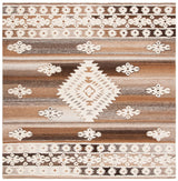 Safavieh Aspen 7'-0" x 7'-0" Rug in Ivory / Light Brown