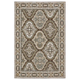 Oriental Weavers Sphinx Ellington Ell03 Rust/ Blue Rug - main flat