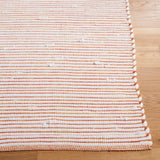 Safavieh Montauk 4'-0" x 6'-0" Rug in Red / Ivory