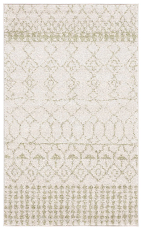 Safavieh Tulum 3'-0" x 5'-0" Rug in Ivory / Sage